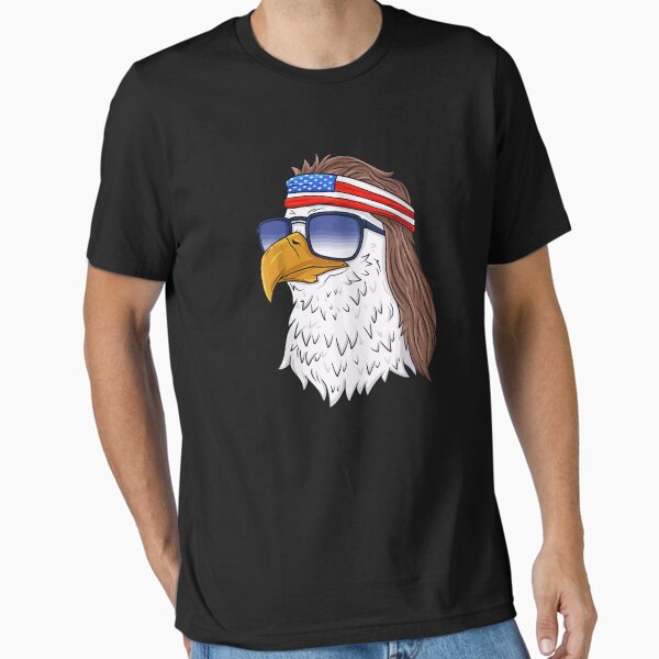 Item preview, American Bald Eagle Mullet 4th Of July Funny USA Patriotic designed and sold by magicos1.