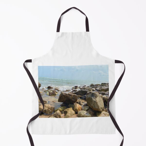 Item preview, Calm Ocean Waves Rocky Shore Coast designed and sold by HappyTees Lab.