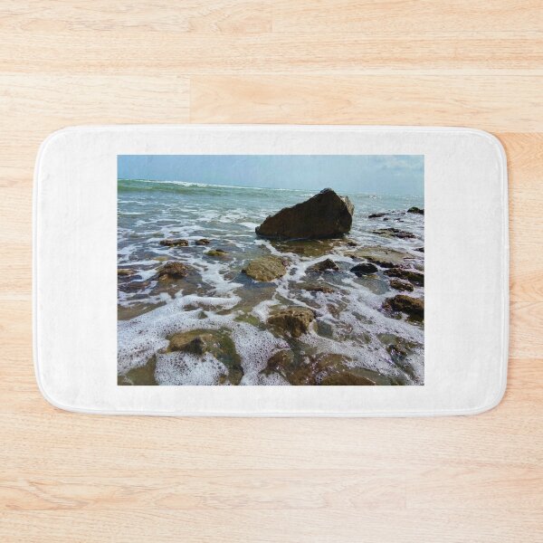 Item preview, Calm Ocean Waves Rocky Shore Coast designed and sold by HappyTees Lab.
