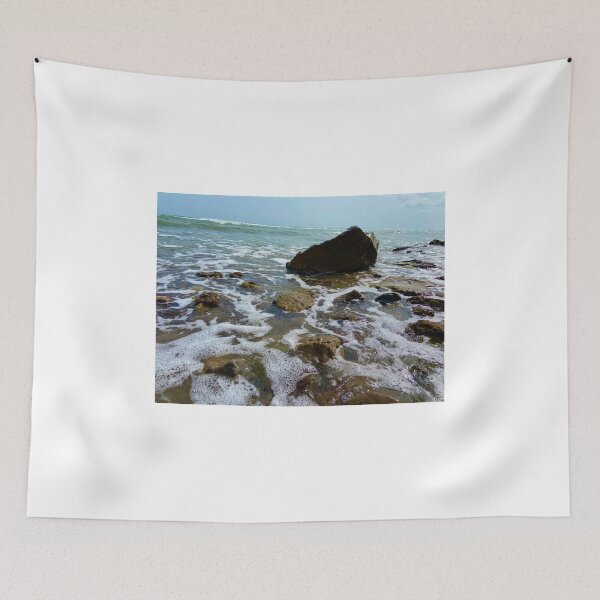 Item preview, Calm Ocean Waves Rocky Shore Coast designed and sold by HappyTees Lab.