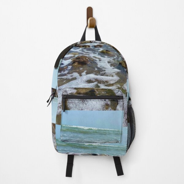 Item preview, Calm Ocean Waves Rocky Shore Coast designed and sold by HappyTees Lab.