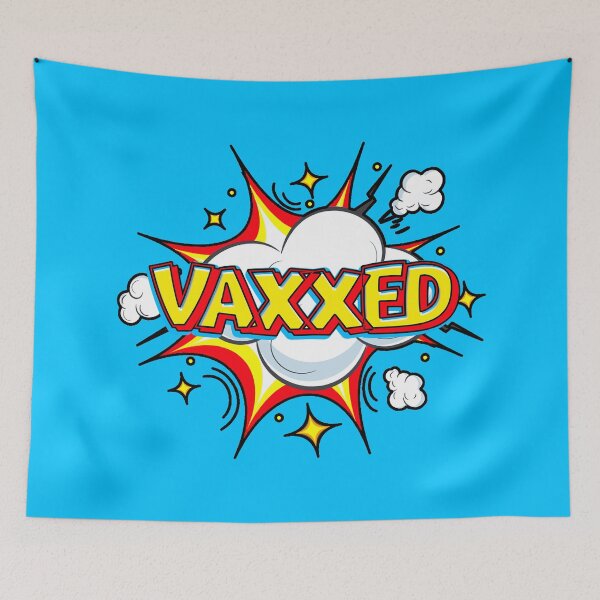 Item preview,  Vaxxed Comic Explosion Bubble designed and sold by Thelittlelord.