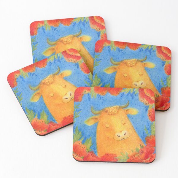 Item preview, The bull among flowers designed and sold by Tinly.