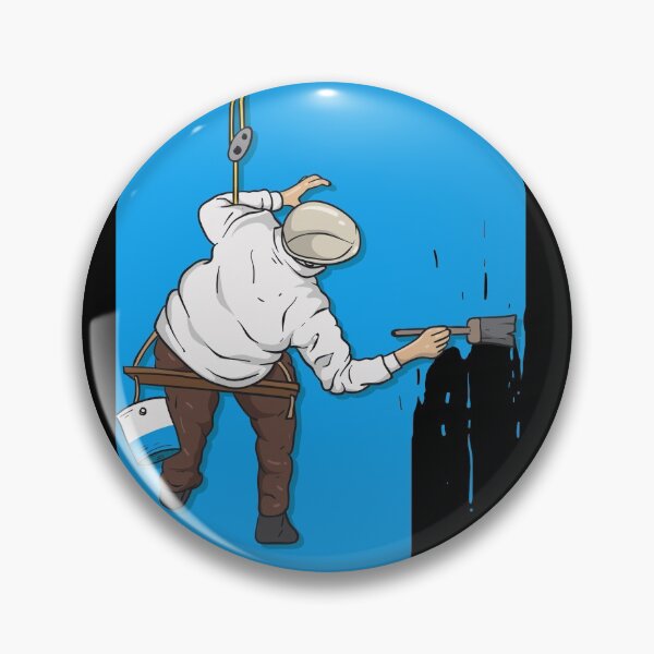 Item preview, Facade Painter - Painting Blue designed and sold by shirtbubble.