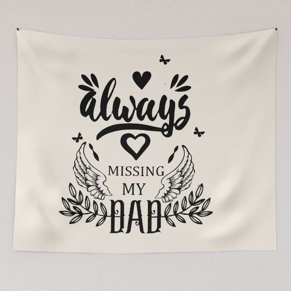 Item preview, Always Missing My Dad | Fathers day Gift designed and sold by Remorem.