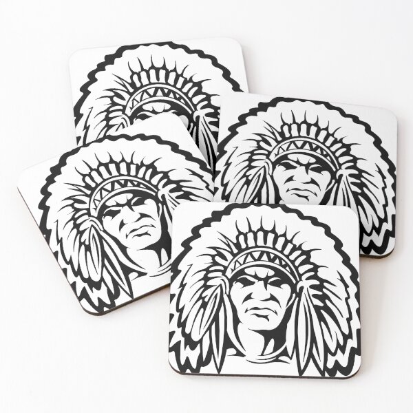 Item preview, Indian American Chief Vector designed and sold by Sya Prints.