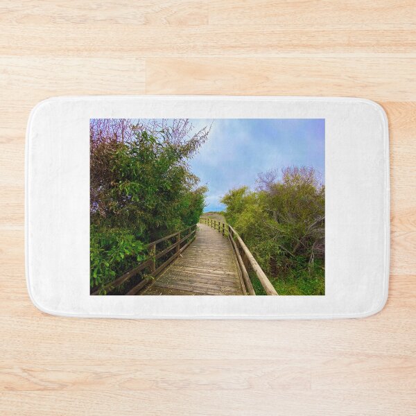 Item preview, Wooden Road With Handrails Right To Beach designed and sold by HappyTees Lab.