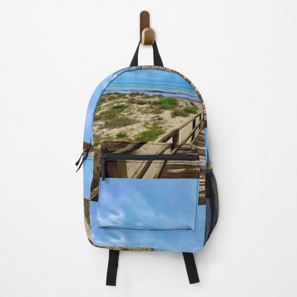 Item preview, Wooden Road With Handrails Right To Beach designed and sold by HappyTees Lab.
