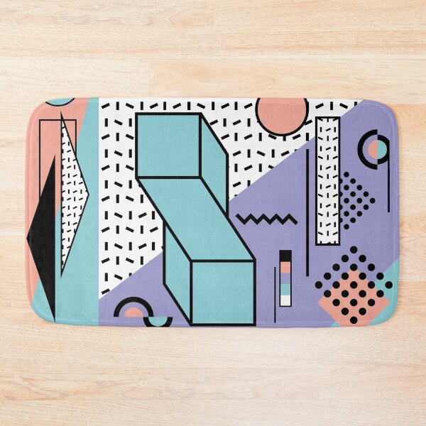 Item preview, Memphis Pattern - 80s Retro - Pastel Colors designed and sold by GraphicWave.