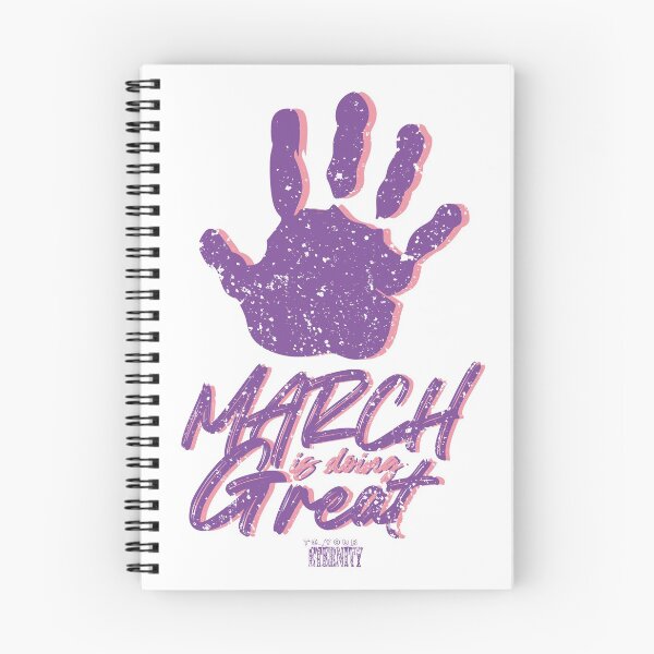 Item preview, TO YOUR ETERNITY: MARCH IS DOING GREAT (GRUNGE STYLE) designed and sold by FunGangStore.