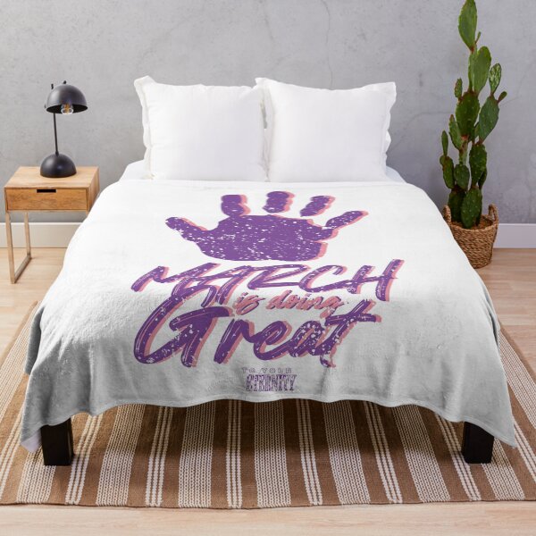 Item preview, TO YOUR ETERNITY: MARCH IS DOING GREAT (GRUNGE STYLE) designed and sold by FunGangStore.