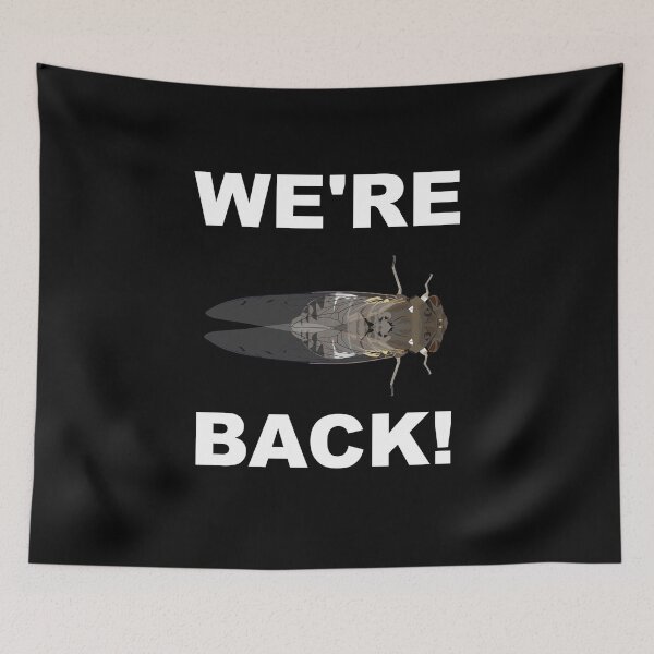 Item preview, Cicada Cicadas Invasion Swarm 2021 Summer Bugs Insects 17 designed and sold by Spaceshipsells.