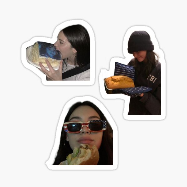 Gracie abrams food pics Sticker