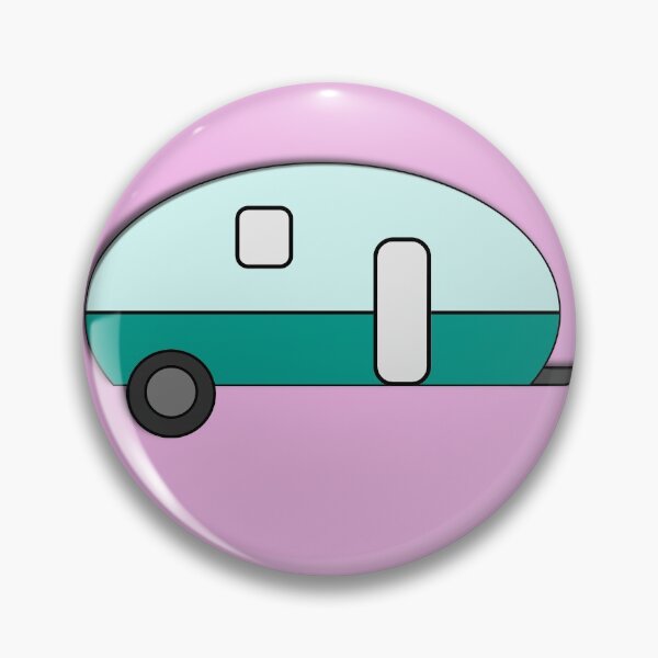 Item preview, Happy Camper Trailer Purple designed and sold by LCco.