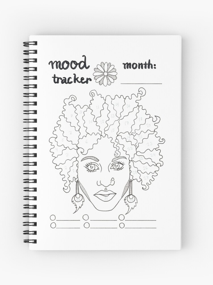 Mood tracker for bullet journaling - cute design  Sticker for Sale by  Yarafantasyart