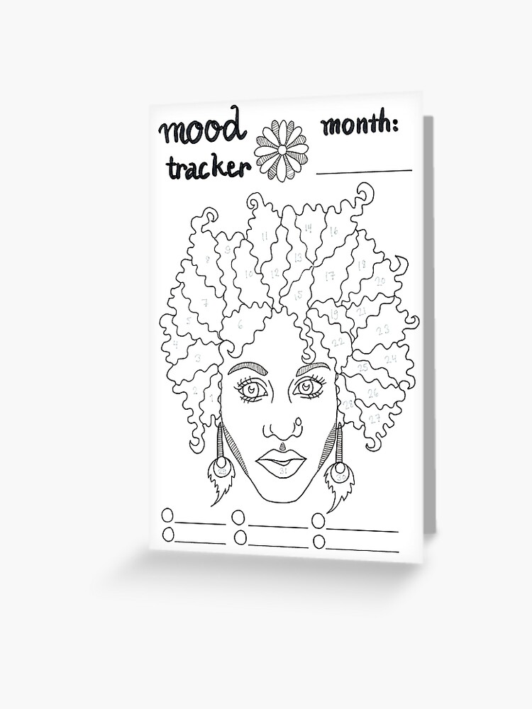 Mood tracker for bullet journaling - cute design  Sticker for Sale by  Yarafantasyart