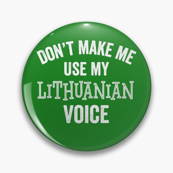Item preview, Funny Lithuanian Ancestry American Lithuania Accent Sarcastic Gift designed and sold by carlhunt99.