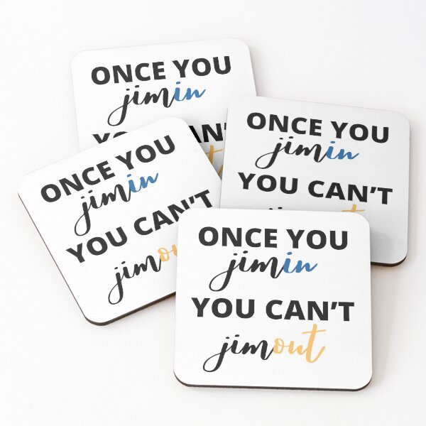 Item preview, Once You JimIN You Can’t JimOUT Design designed and sold by KpopOD.
