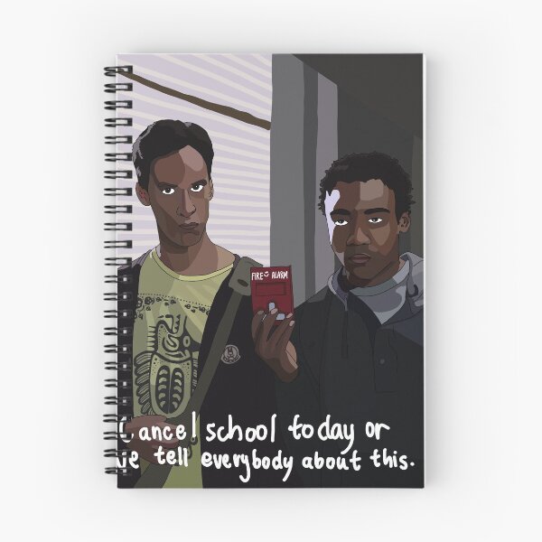 Item preview, Troy and Abed blackmailing dean. designed and sold by MMMimzy.