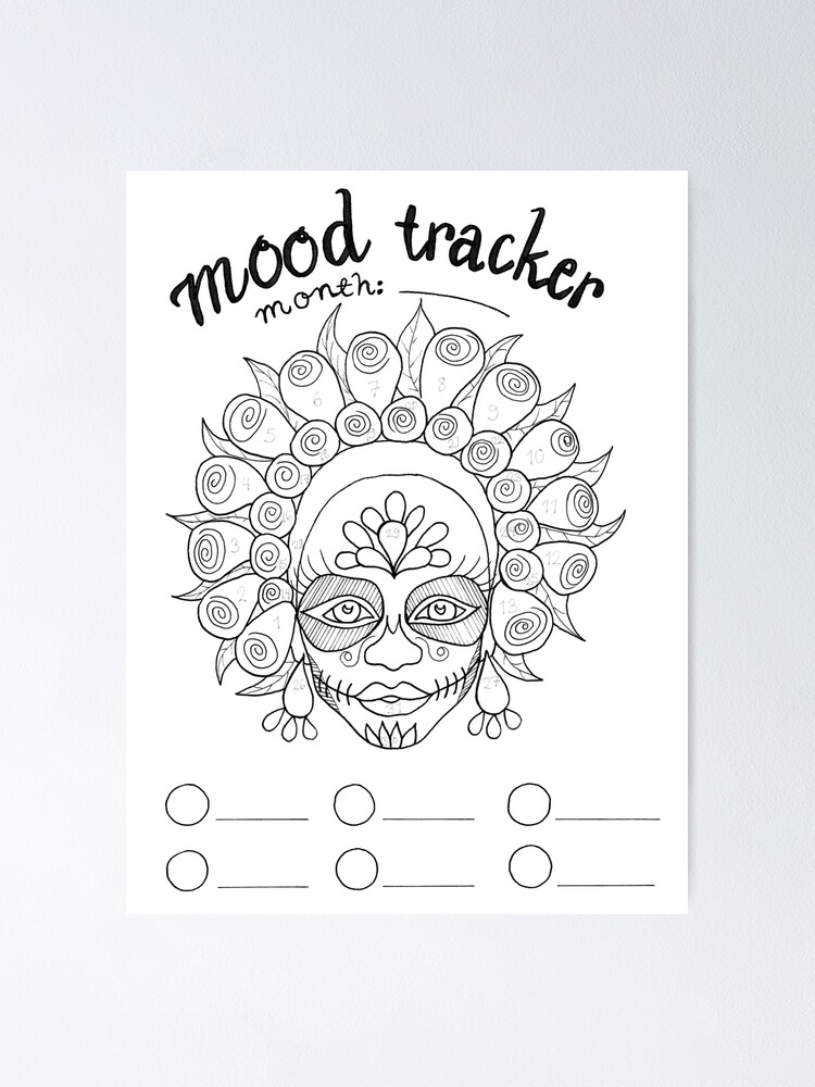 Mood Tracker - Digital Stamp Set