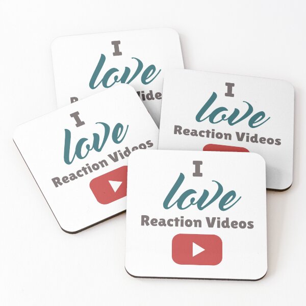 Item preview, I Love Reaction Videos designed and sold by artfulnotebook.