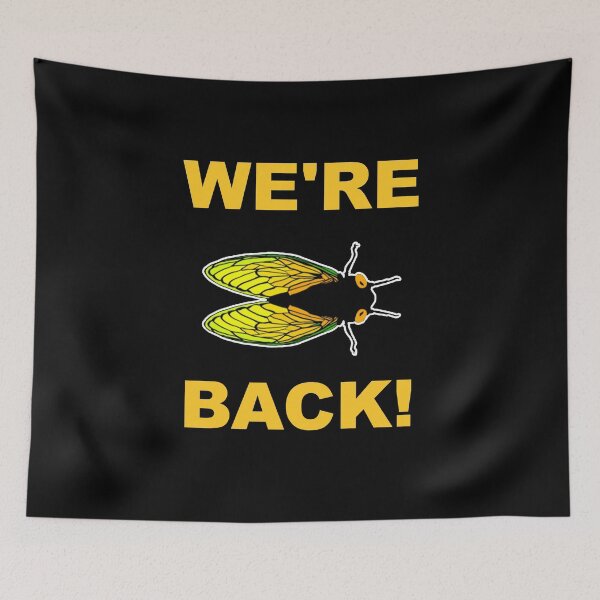 Item preview, Cicada Cicadas Invasion Swarm 2021 Summer Bugs Insects 17 designed and sold by Spaceshipsells.