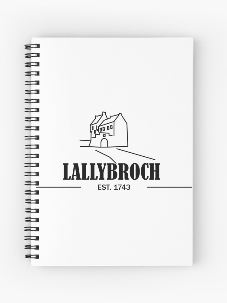 Aperçu 1 sur 3. Carnet avec l'œuvre Outlander, Lallybroch, 1743 créée et vendue par OutlanderAddict.