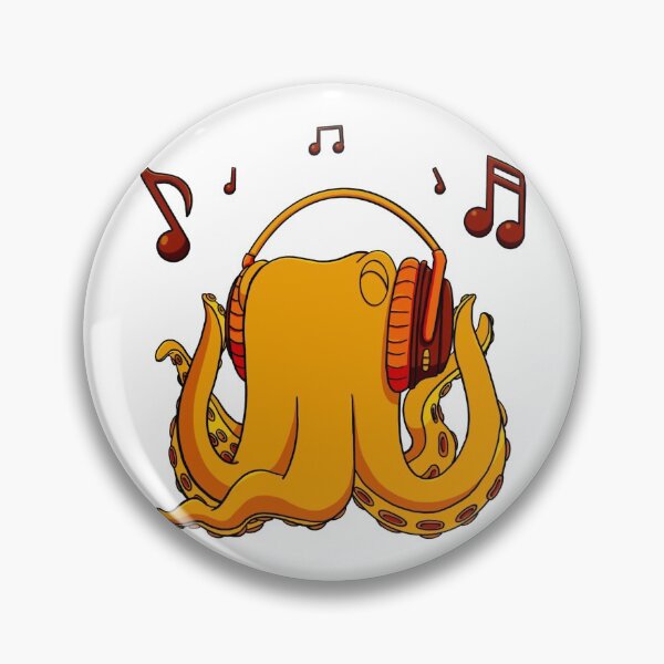 Item preview, Jamming Octopus designed and sold by Alisha Ober Designs.