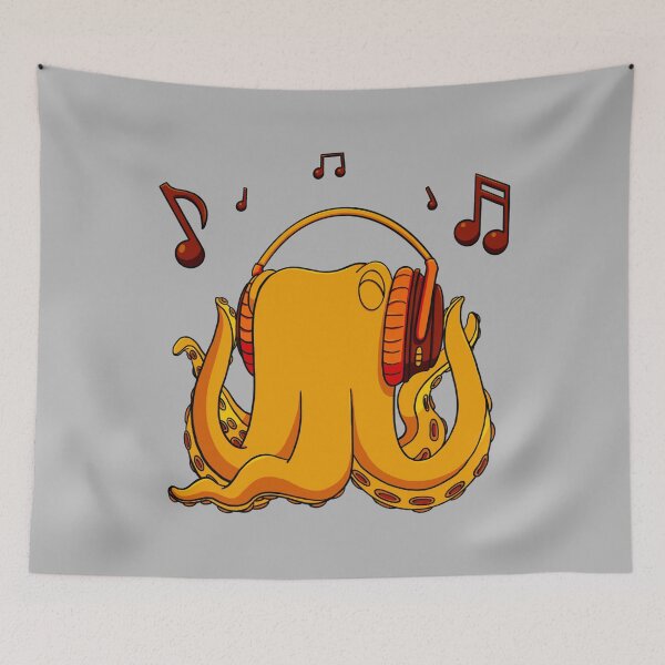Item preview, Jamming Octopus designed and sold by Alisha Ober Designs.