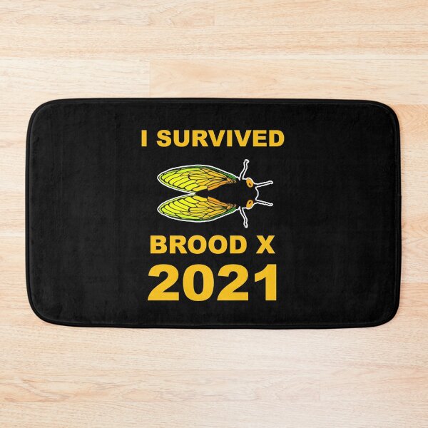 Item preview, I Survived Brood X Cicada Cicadas Invasion Swarm 2021 Summer Bugs Insects 17 designed and sold by Spaceshipsells.