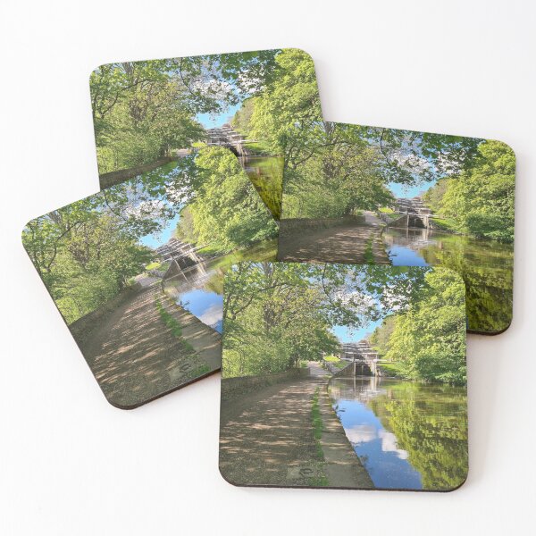 Item preview, Camino de remolque del canal a las esclusas de cinco alturas designed and sold by BoundedChaos.
