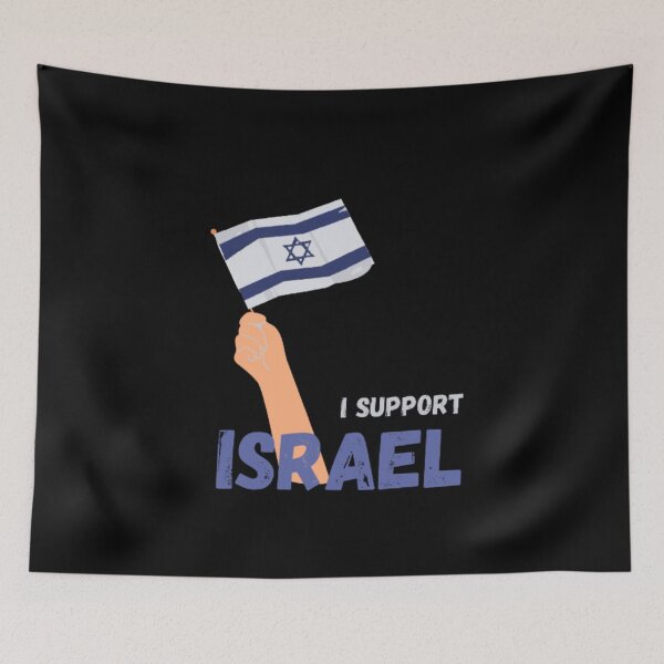 Item preview, Free israel - i love israel flag essential design - support israel i stand with Israel sticker- ISRAEL PALESTINE WAR designed and sold by Mons Bubble.
