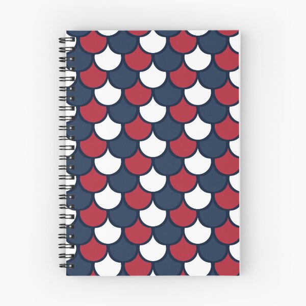 Item preview, Red White n Blue American Mermaid Seamless Pattern Print designed and sold by ClaudiaFlores.