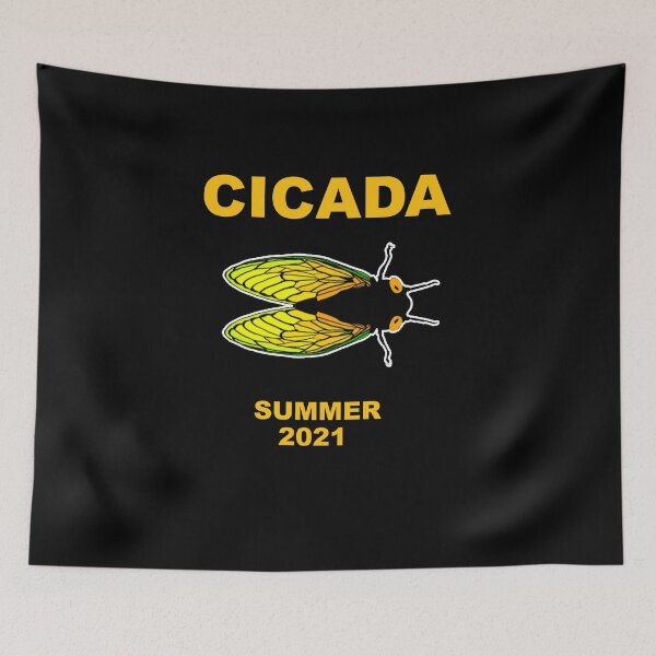 Item preview, Cicada Summer  Cicadas Invasion Swarm 2021  Bugs Insects 17 designed and sold by Spaceshipsells.