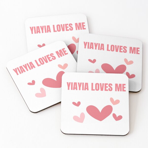 Item preview, YIAYIA LOVES ME designed and sold by esarantakos.