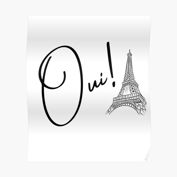Poster: Frankophil | Redbubble