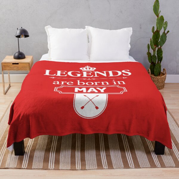 Item preview, Legends Are Born In May | Birthday Gift | designed and sold by Minimalwiz.