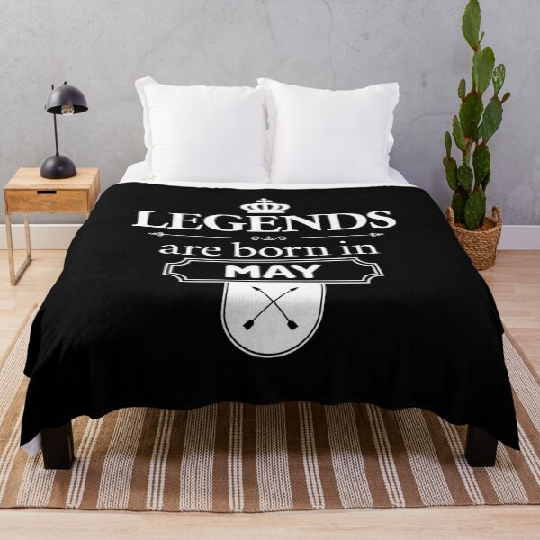 Item preview, Legends Are Born In May | Birthday Gift | designed and sold by Minimalwiz.
