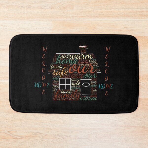 Item preview, Copy of OUR HOME LUCKY WORD CLOUD designed and sold by amy greaves.