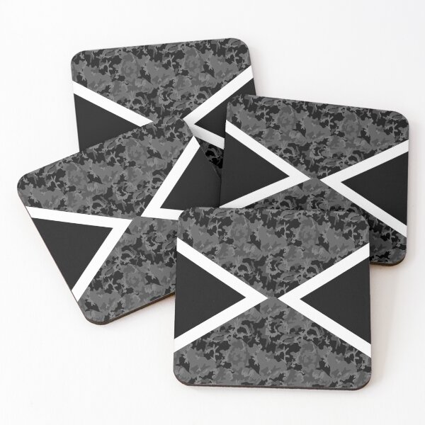Artikelvorschau, 65 MCMLXV Black Camouflage Chevron Farbblockmuster entworfen und verkauft von 65 MCMLXV.