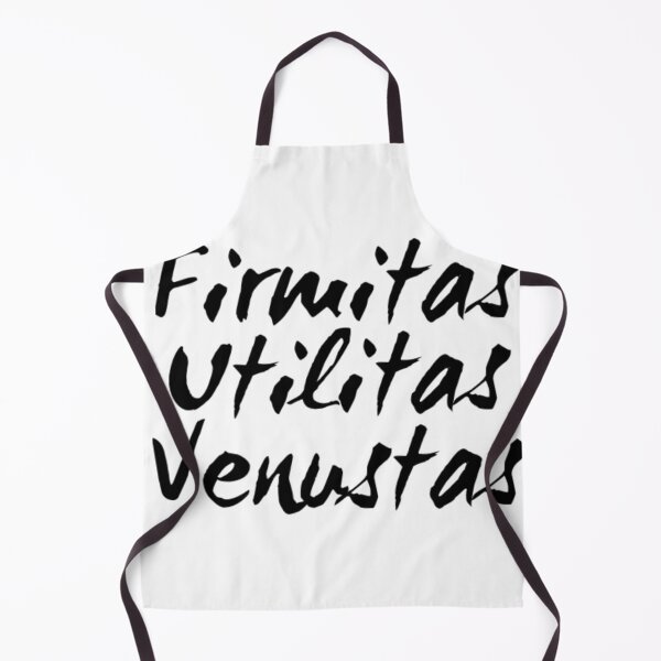Item preview, Firmitas, Utilitas, Venustas Vitruvius - Architecture designed and sold by SLGA-Designs.