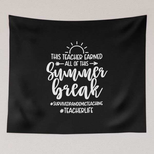 Item preview, This Teacher Earned All Of This Summer Break Teacher Life designed and sold by ohmier.