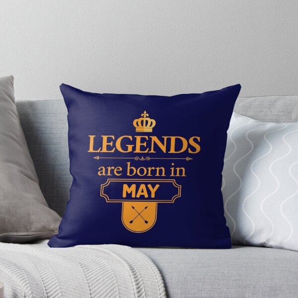 Item preview, Legends Are Born In May | Birthday Gift | designed and sold by Minimalwiz.