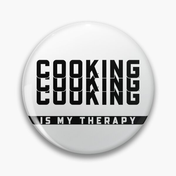 Item preview, Cooking is my therapy designed and sold by Teo13.