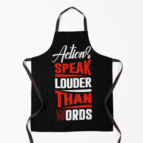 Item preview, Actions speak louder than words designed and sold by glitchman2.