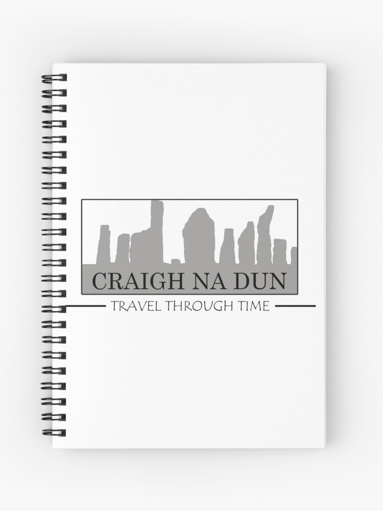 Aperçu 1 sur 3. Carnet avec l'œuvre Outlander, Craigh Na Dun, Travel through Time créée et vendue par OutlanderAddict.
