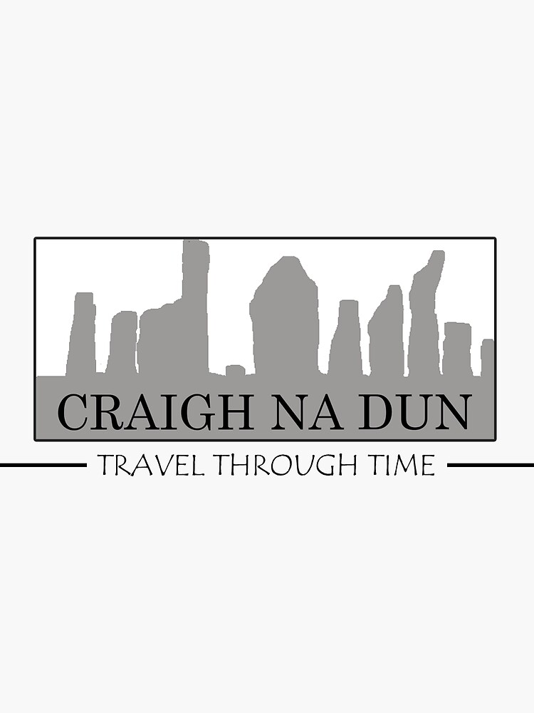 Aperçu 3 sur 3. Sticker avec l'œuvre Outlander, Craigh Na Dun, Travel through Time créée et vendue par OutlanderAddict.