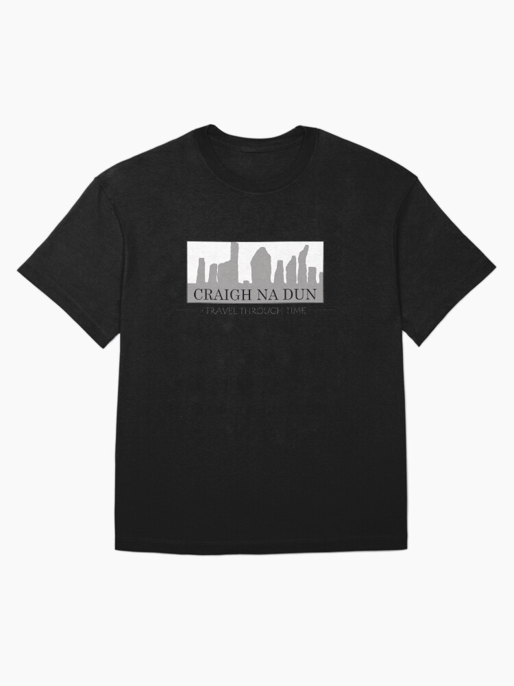 Thumbnail 3 of 7, Oversized T-Shirt, Outlander, Craigh Na Dun, Travel through Time designed and sold by OutlanderAddict.
