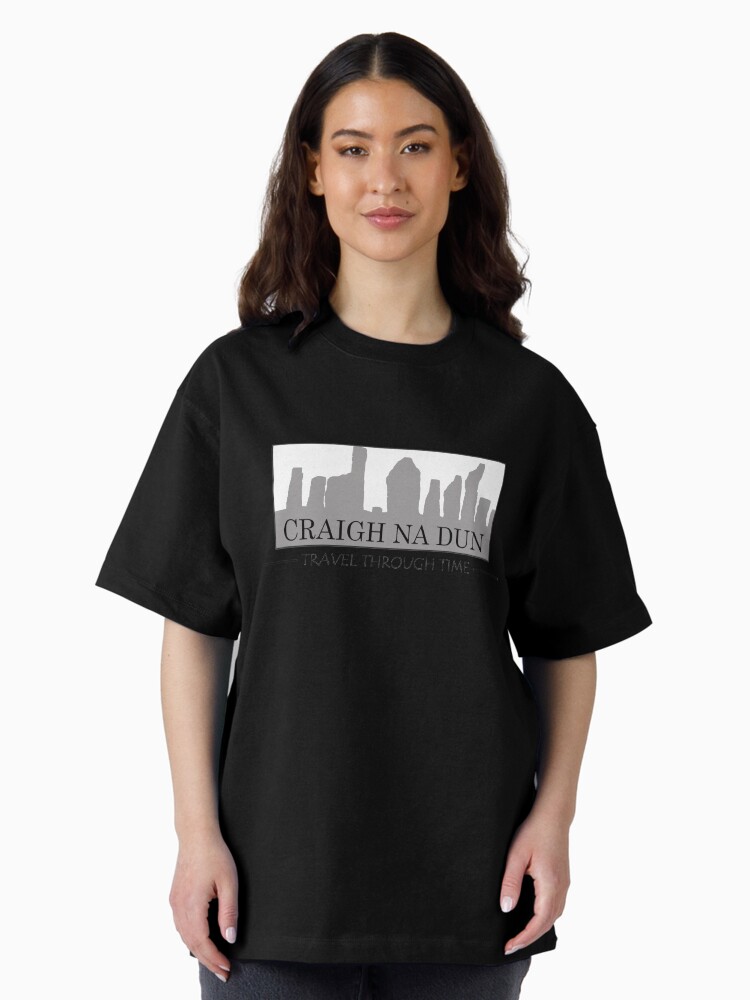 Thumbnail 2 of 7, Oversized T-Shirt, Outlander, Craigh Na Dun, Travel through Time designed and sold by OutlanderAddict.