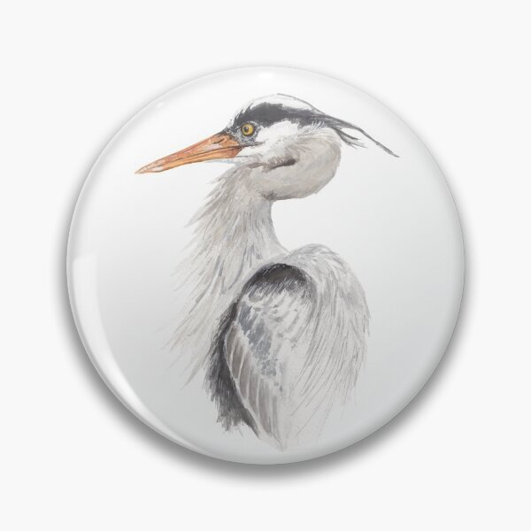 Artikelvorschau, Reiher Wasservogel entworfen und verkauft von aticaart.